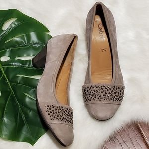 Gabor Suede Heels Size 5.5